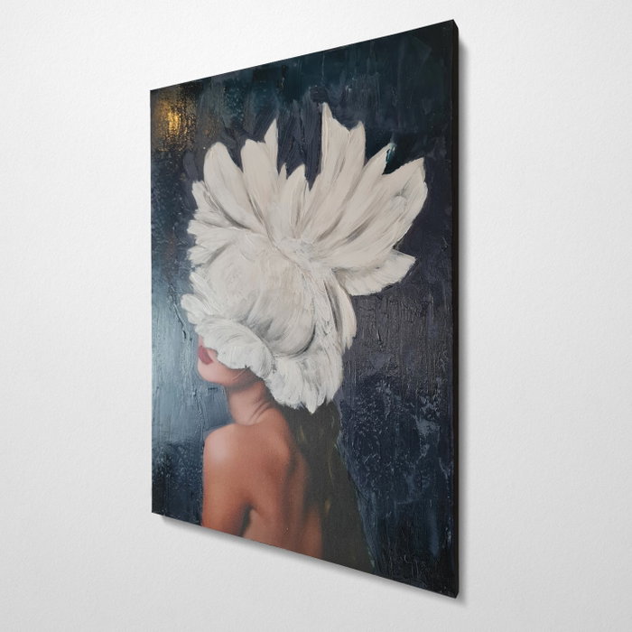 Wallity Pintura al óleo decorativa Multicolor 50 x 70 cm